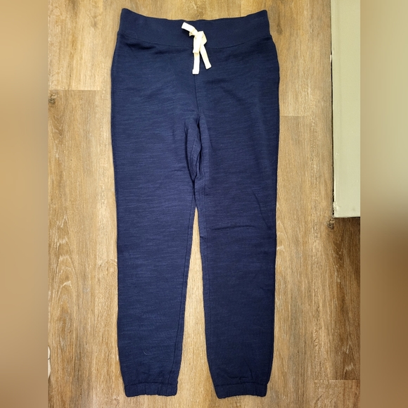 J Crew Women's Cotton Terry Jogger Pant Blue 💙 Size Small - Picture 6 of 10